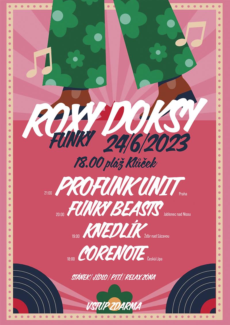 Roxy Doksy, Máchovo jezero – pláž klůček